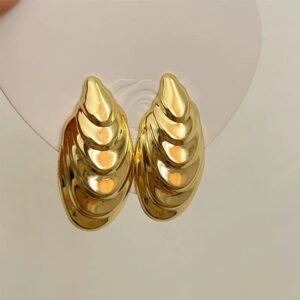 Shrimp Gold earrings