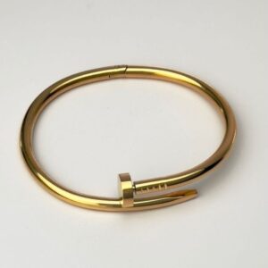 Nail Cuff Gold Bangle