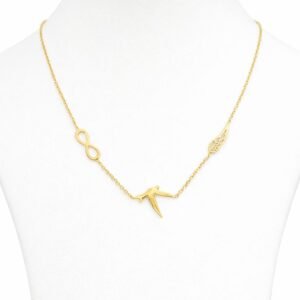 Dee Swallow Infinity Necklace