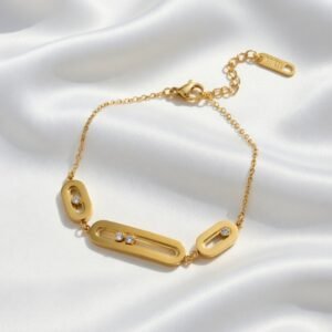 Dainty Double Link Bracelet