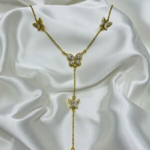 Dainty Gold Butterfly Necklace
